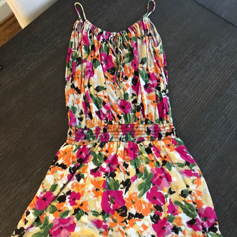 Bright skinny strap Michael Stars dress